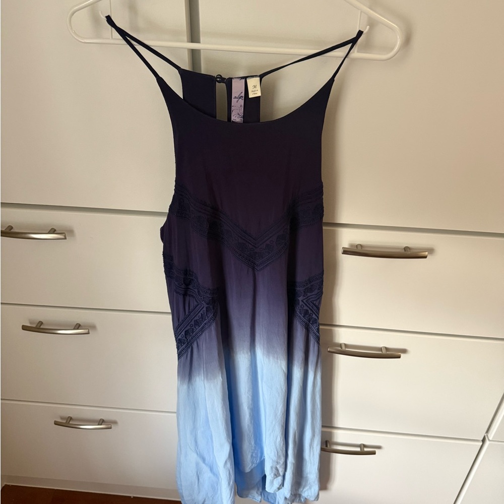 Blue Ombre Dress